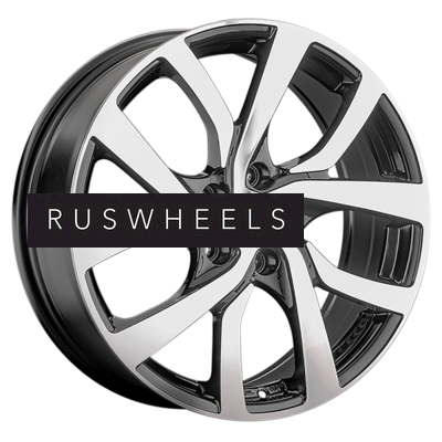 Диски Replay 7x18/5x114,3 ET38 D67,1 MI57 BKF (конус, C570)