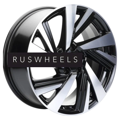 Диски Khomen Wheels 7,5x18/5x108 ET40 D60,1 KHW1801 (Chery Tiggo) Black-FP Диски Khomen Wheels 7,5x18/5x108 ET40 D60,1 KHW1801 (Chery Tiggo) Black-FP