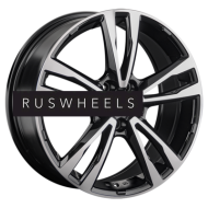 Диски Replay 7,5x18/5x108 ET50,5 D63,3 V123 BKF (конус, C570)