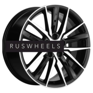 Диски Khomen Wheels 8x18/5x108 ET46 D63,4 KHW1807 (Tugella/Jaguar XF/F-Pace) Black-FP