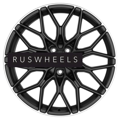 Диски Khomen Wheels 8,5x19/5x114,3 ET30 D67,1 KHW1902 (Outlander) Black MR