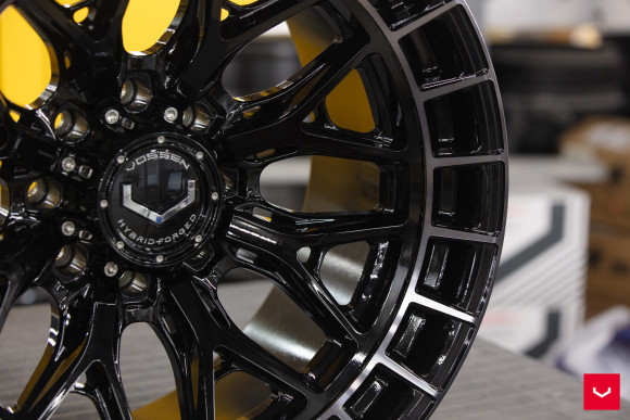 Диски Vossen HFX-1 24x12, Цвет: Tinted Gloss Black (8 болтов)