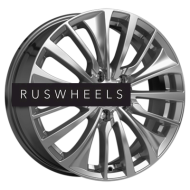 Диски КИК 6,5x17/5x114,3 ET50 D66,1 Flanker (КС1097) Дарк платинум Диски КИК 6,5x17/5x114,3 ET50 D66,1 Flanker (КС1097) Дарк платинум