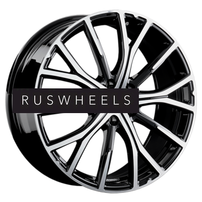 Диски LS Forged 7,5x19/5x114,3 ET35 D60,1 LS FG21 BKF (конус, C570)