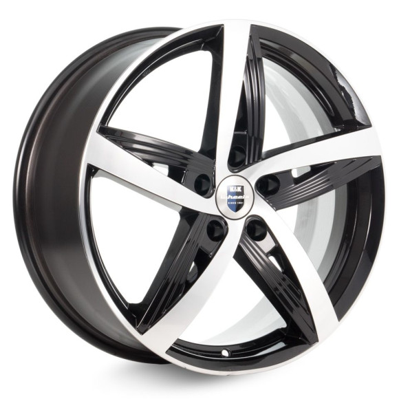 Диски КиК 7.5\R18 5*112 ET37 d66.6 Алмаз черный