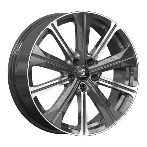 Диски СКАД Premium 7,0\R19 5*108 ET45 d60.1 Diamond gloss graphite