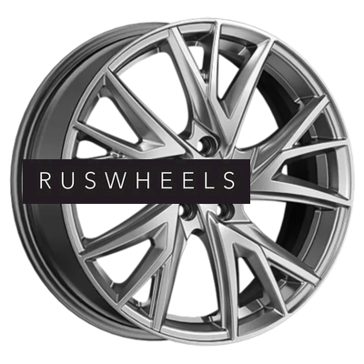 Диски КИК 6,5x18/5x114,3 ET37 D66,6 Кайлас (КС1054) Дарк платинум Диски КИК 6,5x18/5x114,3 ET37 D66,6 Кайлас (КС1054) Дарк платинум