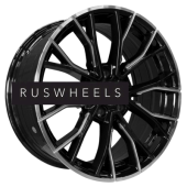 Диски PDW 8x18/5x120 ET33 D72,56 5438 Gloss Black Machine Edge and Milled Spoke (PDW)