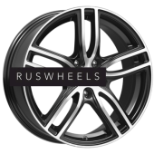 Диски СКАД 7x17/5x112 ET43 D57,1 Брайтон (КЛ311) Алмаз