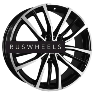 Диски Khomen Wheels 7x18/5x114,3 ET53 D54,1 KHW1812 (Geely Coolray) Black-FP