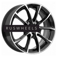 Диски iFree 6,5x16/5x112 ET43 D57,1 Джет (КС914) Блэк Джек