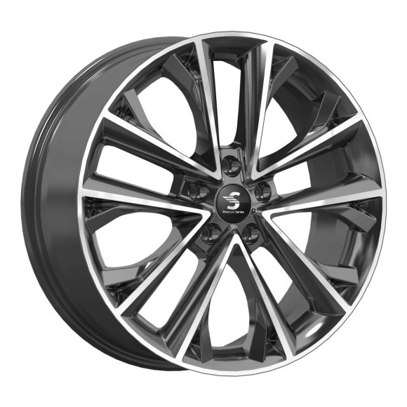 Диски СКАД Premium 7,0\R18 5*108 ET36 d65.1 Diamond gloss graphite