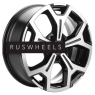 Диски Khomen Wheels 6,5x17/5x114,3 ET45 D54,1 KHW1710 (Coolray) Black-FP Диски Khomen Wheels 6,5x17/5x114,3 ET45 D54,1 KHW1710 (Coolray) Black-FP