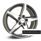 Диски Dezent R16 / 7J PCD 5x108 ЕТ 43 ЦО 70.1 RF dark