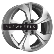 Диски Khomen Wheels 7x17/5x114,3 ET48 D67,1 KHW1724 (JAC J7) F-Silver-FP