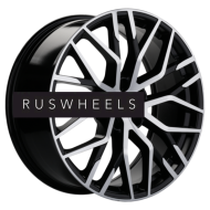 Диски Khomen Wheels 8,5x20/5x114,3 ET45 D64,1 KHW2005 (Haval F7/F7x) Black-FP