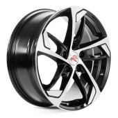 Диски X'trikeRST  Tiguan  R037  7,0\R17 5*112 ET40  d57,1  BK/FP  [40104]  Fb max 700 kg
