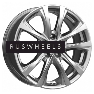 Диски КИК 7x17/5x114,3 ET39 D60,1 КС776 Дарк платинум