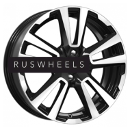 Диски КИК 6,5x17/4x100 ET41 D60,1 КС874 Алмаз черный