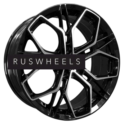 Диски INCH 8,5x19/5x114,3 ET45 D67,1 FA8534 Gloss Black Machined Face (ZJH)