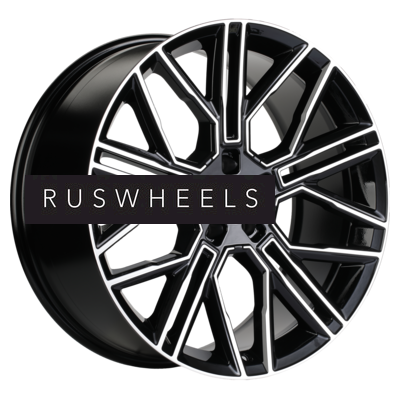 Диски Khomen Wheels 9,5x21/5x112 ET36 D66,6 KHW2101 (E-tron) Black-FP Диски Khomen Wheels 9,5x21/5x112 ET36 D66,6 KHW2101 (E-tron) Black-FP