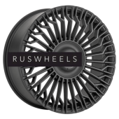 Диски LS FlowForming 9x22/5x120 ET42 D72,6 RC99 MB (конус, Колпак+лого)