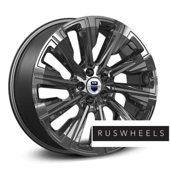 Диски КиК R19 / 7.5J PCD 5x114.3 ЕТ 37 ЦО 66.6 Галего