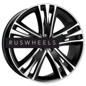 Диски КИК 8,5x20/5x114,3 ET38 D60,1 Атлас (КС661M) Алмаз черный