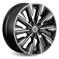 Диски КиК 7.5\R19 5*114.3 ET37 d66.6 Алмаз черный Диски КиК 7.5\R19 5*114.3 ET37 d66.6 Алмаз черный