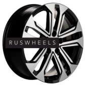 Диски Khomen Wheels 7x18/5x114,3 ET35 D60,1 KHW1803 (Changan/Geely/Lexus/Suzuki/Toyota) Black-FP