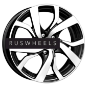 Диски КИК 6,5x16/5x114,3 ET47 D66,1 Палермо-оригинал (КС607) Алмаз черный КС607