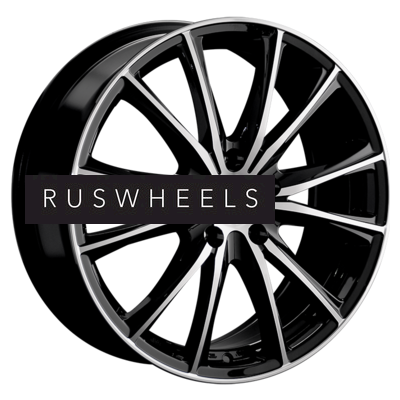 Диски Replay 7x18/5x114,3 ET53 D54,1 GL30 BKF (конус, C570)