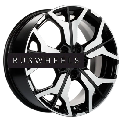 Диски Khomen Wheels 7x17/5x108 ET50 D63,35 KHW1715 (Ford C-Max) Black-FP