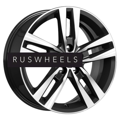 Диски КИК 6,5x16/5x100 ET48 D56,1 Rassvet-оригинал (КС868) Алмаз черный SK Диски КИК 6,5x16/5x100 ET48 D56,1 Rassvet-оригинал (КС868) Алмаз черный SK