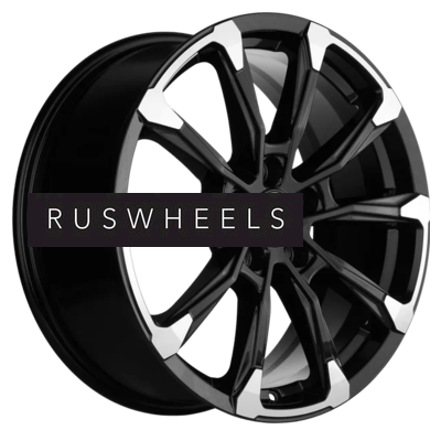 Диски Khomen Wheels 7,5x18/5x114,3 ET45 D60,1 KHW1808 (RAV4) Black-FP Диски Khomen Wheels 7,5x18/5x114,3 ET45 D60,1 KHW1808 (RAV4) Black-FP