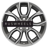 Диски Khomen Wheels 7x17/5x114,3 ET48 D67,1 KHW1713 (Kia K5) Gray-FP Диски Khomen Wheels 7x17/5x114,3 ET48 D67,1 KHW1713 (Kia K5) Gray-FP