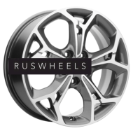 Диски Khomen Wheels 7x17/5x114,3 ET48 D67,1 KHW1702 (Kia K5) Gray-FP Диски Khomen Wheels 7x17/5x114,3 ET48 D67,1 KHW1702 (Kia K5) Gray-FP