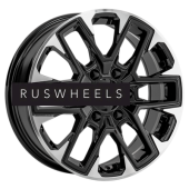 Диски Replay 7x18/6x114,3 ET45 D66,1 DF5 BKF (конус, C570)