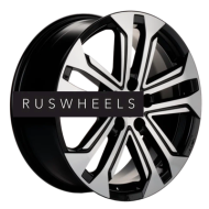 Диски Khomen Wheels 7x18/5x114,3 ET40 D66,5 KHW1803 (Haval Dargo) Black-FP