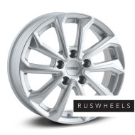 Диски Dezent R17 / 7J PCD 5x100 ЕТ 48 ЦО 56.1 KS silver