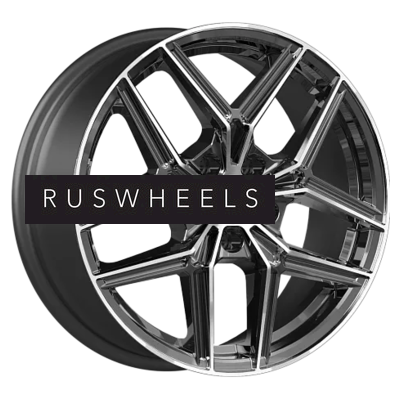 Диски КИК 7x17/5x114,3 ET39 D60,1 Юнион (КС1025) Алмаз черный