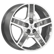 Диски СКАД Premium 8.5\R20 5*120 ET45.5 d62.5 Diamond gloss graphite