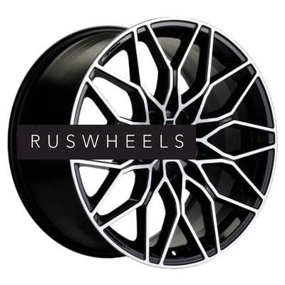Диски Khomen Wheels 7x18/5x114,3 ET42 D67,1 KHW1813 (JAC S7) Black-FP