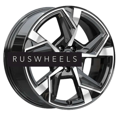 Диски КИК 7,5x18/5x114,3 ET37 D66,6 Кайан (КС1012) Алмаз черный Диски КИК 7,5x18/5x114,3 ET37 D66,6 Кайан (КС1012) Алмаз черный