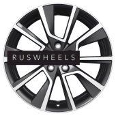 Диски Khomen Wheels 7x18/5x114,3 ET48,5 D67,1 KHW1802 (Sportage) Black-FP