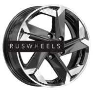 Диски КИК 6x16/5x114,3 ET43 D67,1 КС979 Алмаз черный