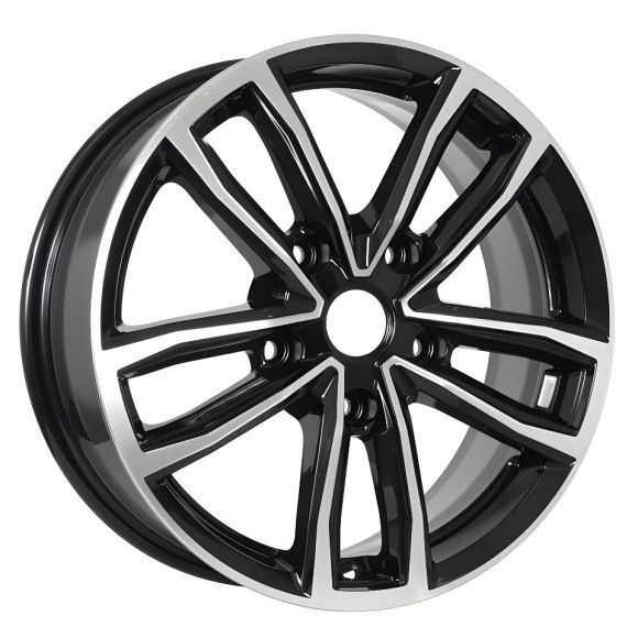 Диски КиК  Каланг (КС1086)  6,5\R17 5*114,3 ET40  d66,1  Алмаз черный  [81750]