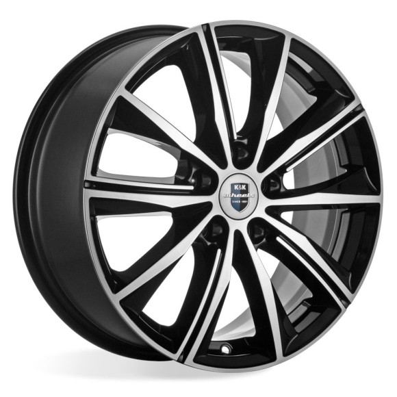 Диски КиК  Арнар (КС896)  7,0\R17 5*112 ET45  d66,6  Алмаз черный  [75584]  <С>  Fb max 725 kg