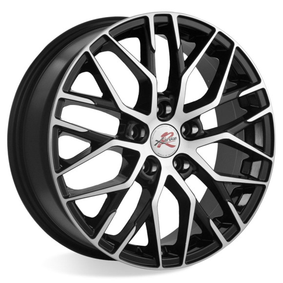 Диски X'trikeRST  Qashqai  R077  6,5\R17 5*114,3 ET40  d66,1  BK/FP  [40632]  Fb max 680 kg
