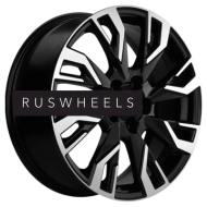 Диски Khomen Wheels 7x18/5x114,3 ET37 D66,5 KHW1809 (Dargo/Jolion) Black-FP Диски Khomen Wheels 7x18/5x114,3 ET37 D66,5 KHW1809 (Dargo/Jolion) Black-FP